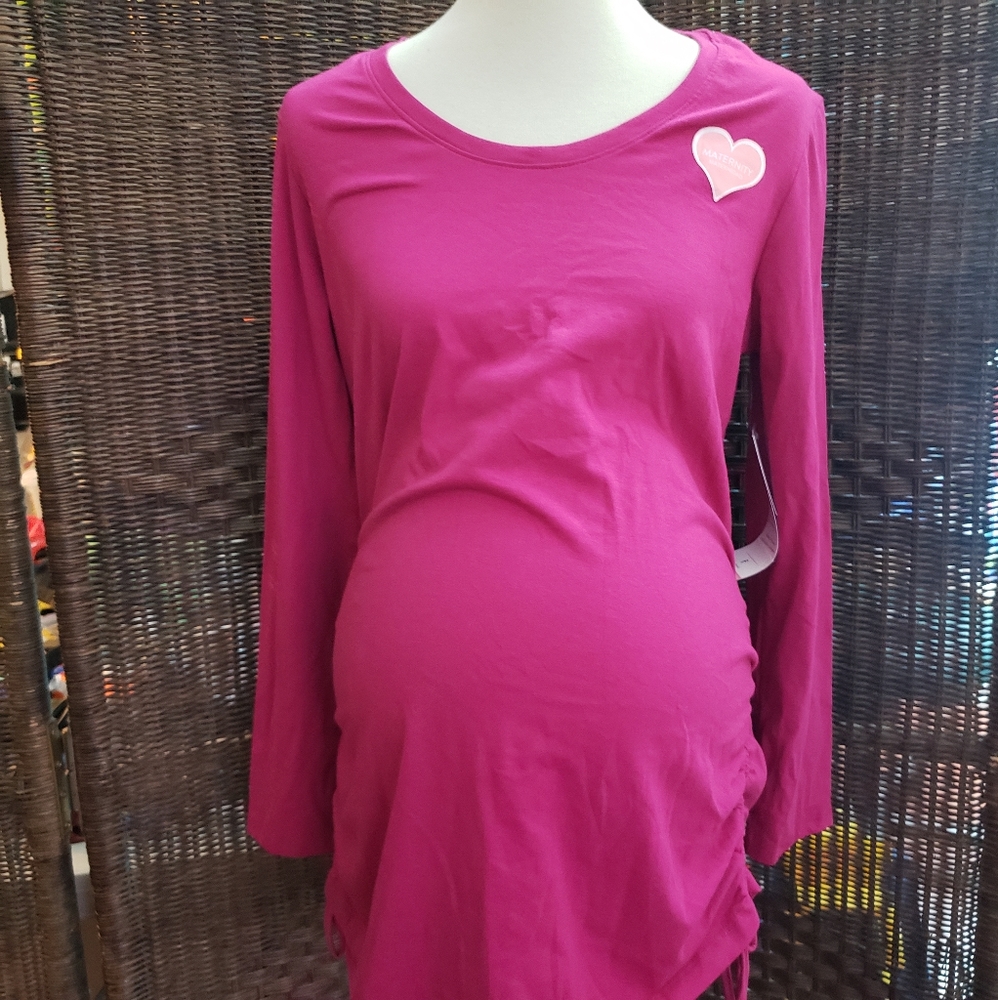NWT Great Expectations Maternity Shirt Size M